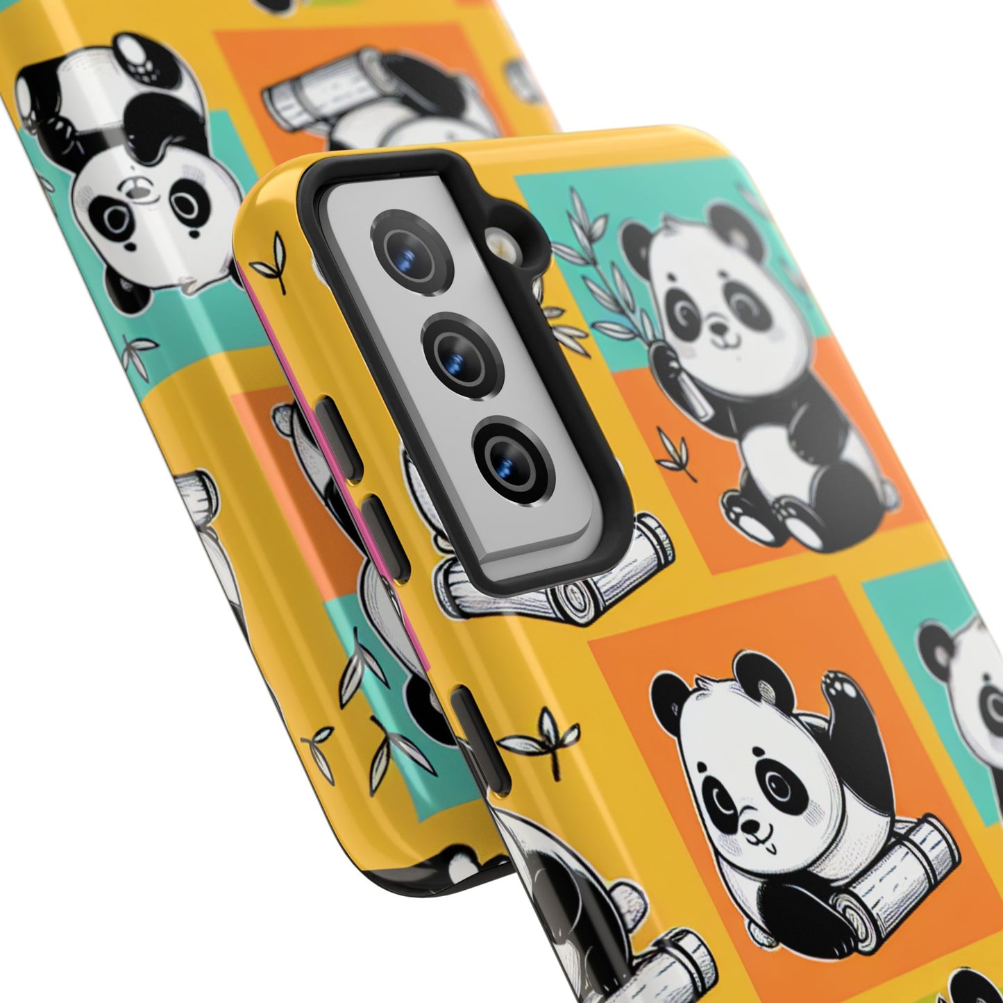 Cute Panda Phone Cases, Tough Panda Phone Cases, Gifts for Animal Lovers, Cute Cell Phone Cover, Fun Smartphone Accessories