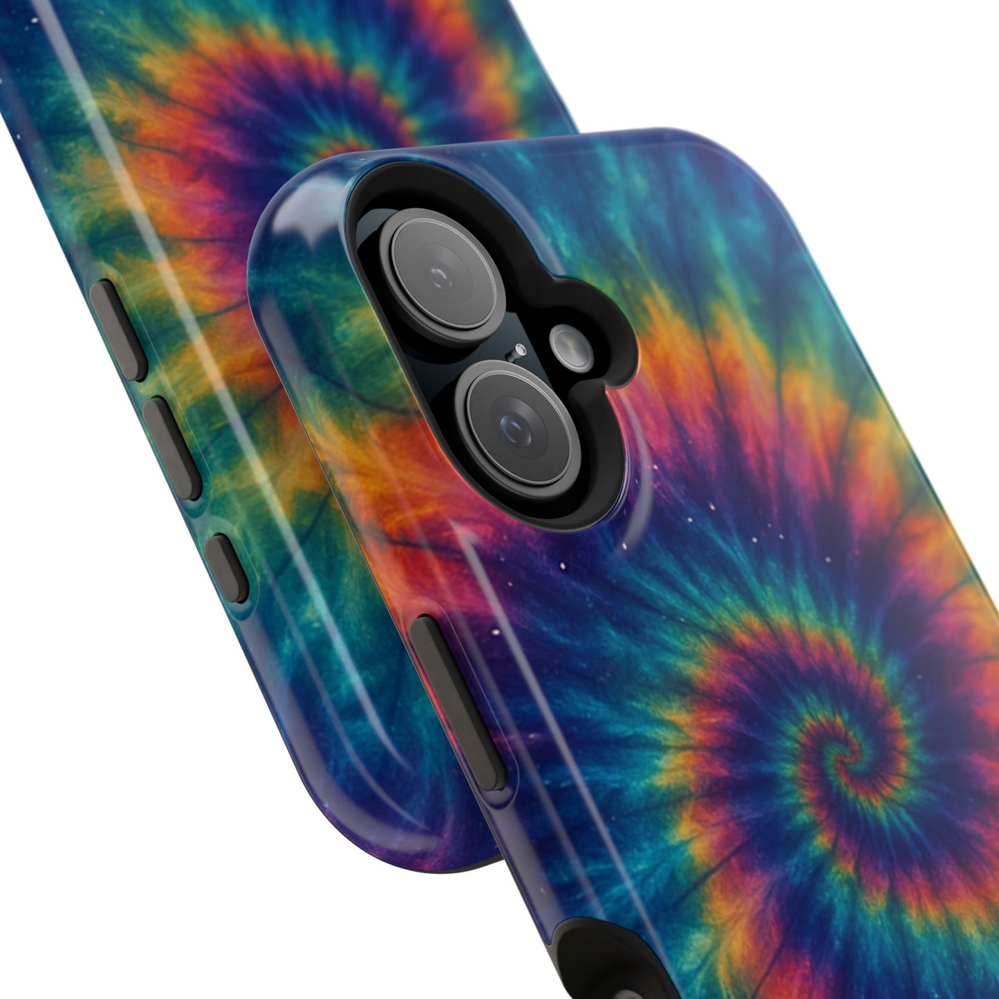 Colorful Tie-Dye Magnetic Phone Cases, Boho Phone Accessories, Unique Gift for Teens, Vibrant Phone Cover for Festivals, Summer Vibes