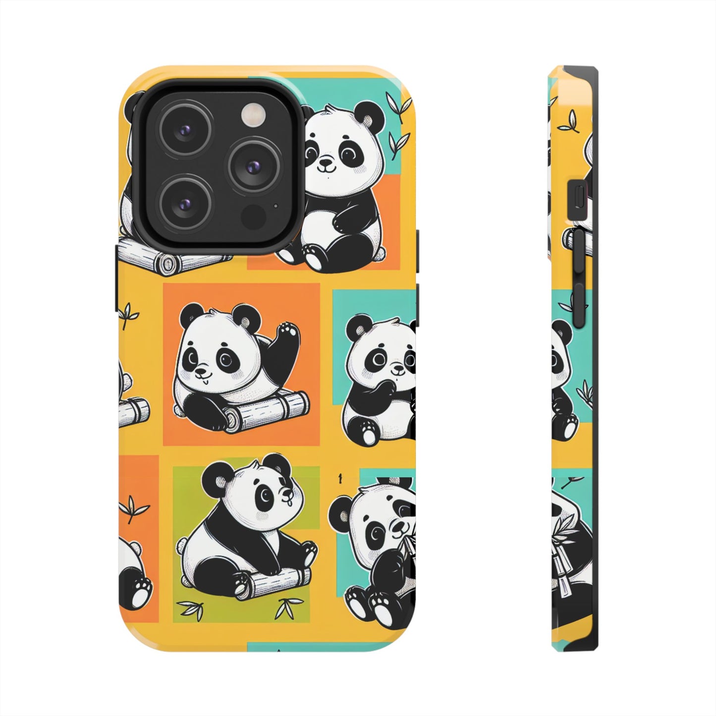 Cute Panda Phone Cases, Tough Panda Phone Cases, Gifts for Animal Lovers, Cute Cell Phone Cover, Fun Smartphone Accessories