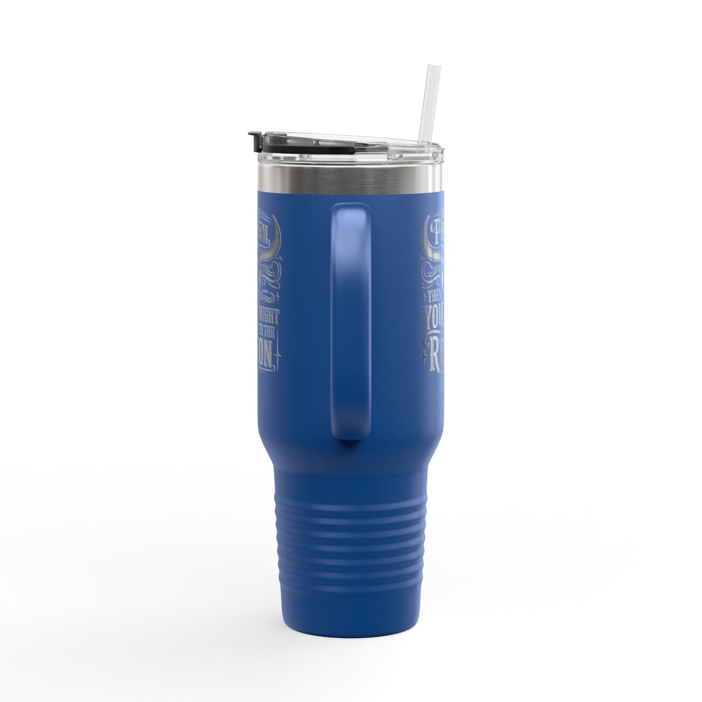 Funny Insulated Travel Mug, 40oz with Quote, Perfect for Road Trips, Camping, Gifting, and Daily Coffee Routines