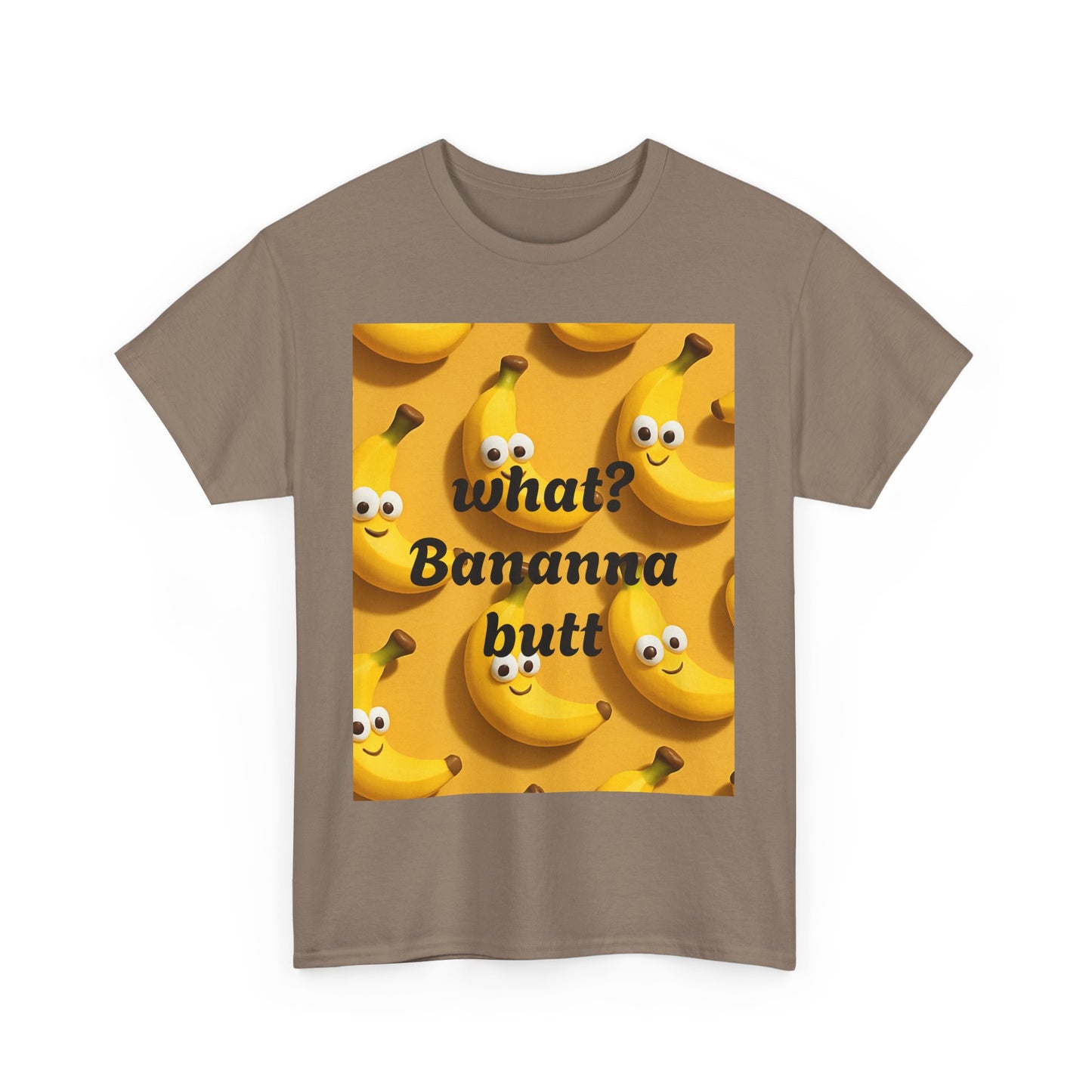 Playful Banana Tee, Fun Unisex T-Shirt, Cute Apparel for Banana Lovers, Quirky Gift for Friends, Funny Graphic Tee
