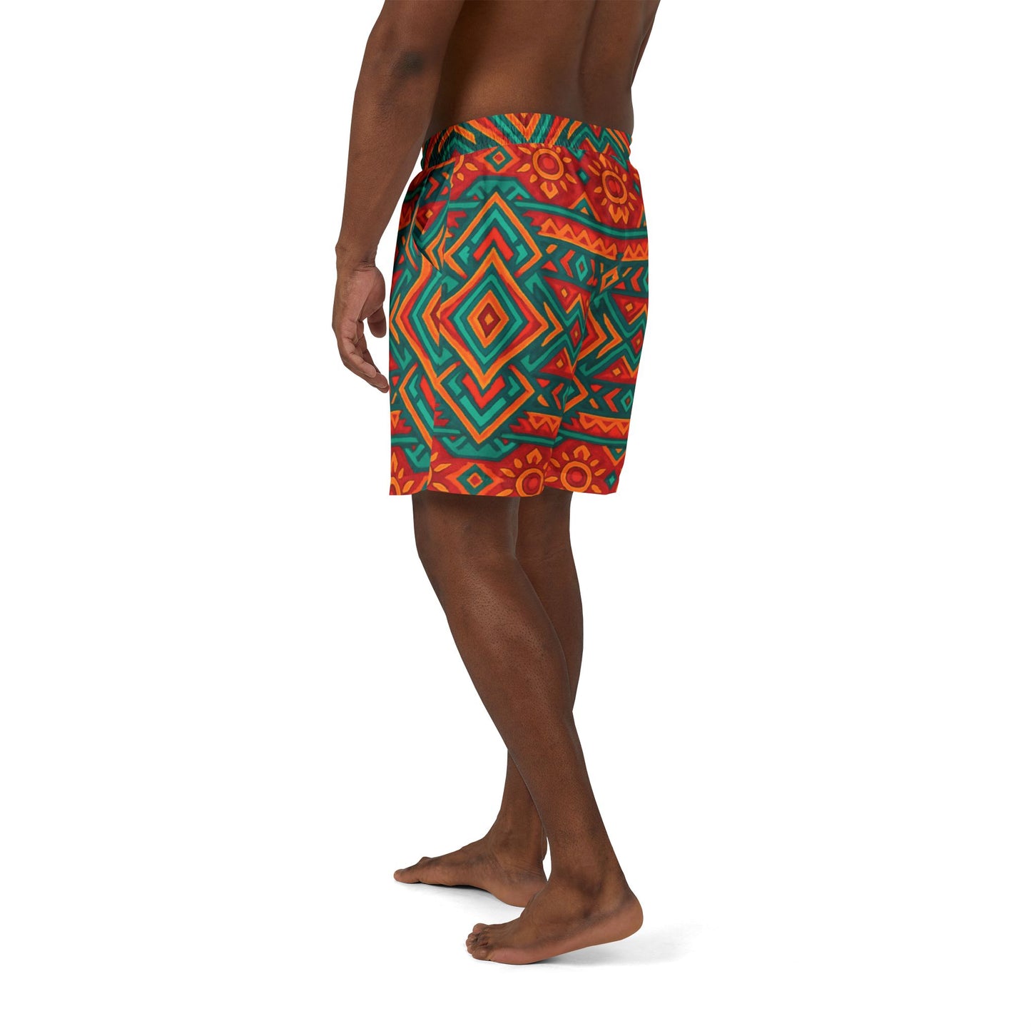 Vibrant Unisex Swim Shorts for Summer Fun, Beachwear, Pool Party, Holiday Fashion, Summer Vacay Essential