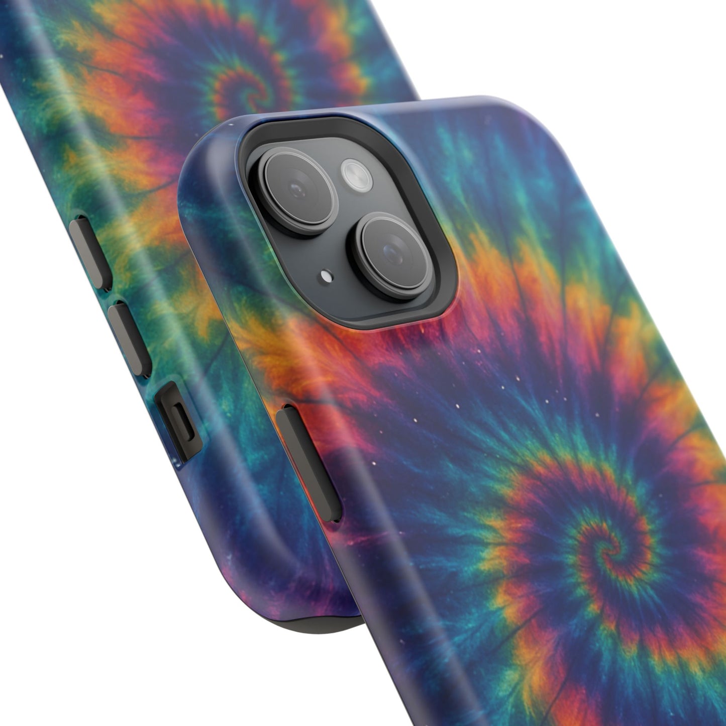 Colorful Tie-Dye Magnetic Phone Cases, Boho Phone Accessories, Unique Gift for Teens, Vibrant Phone Cover for Festivals, Summer Vibes
