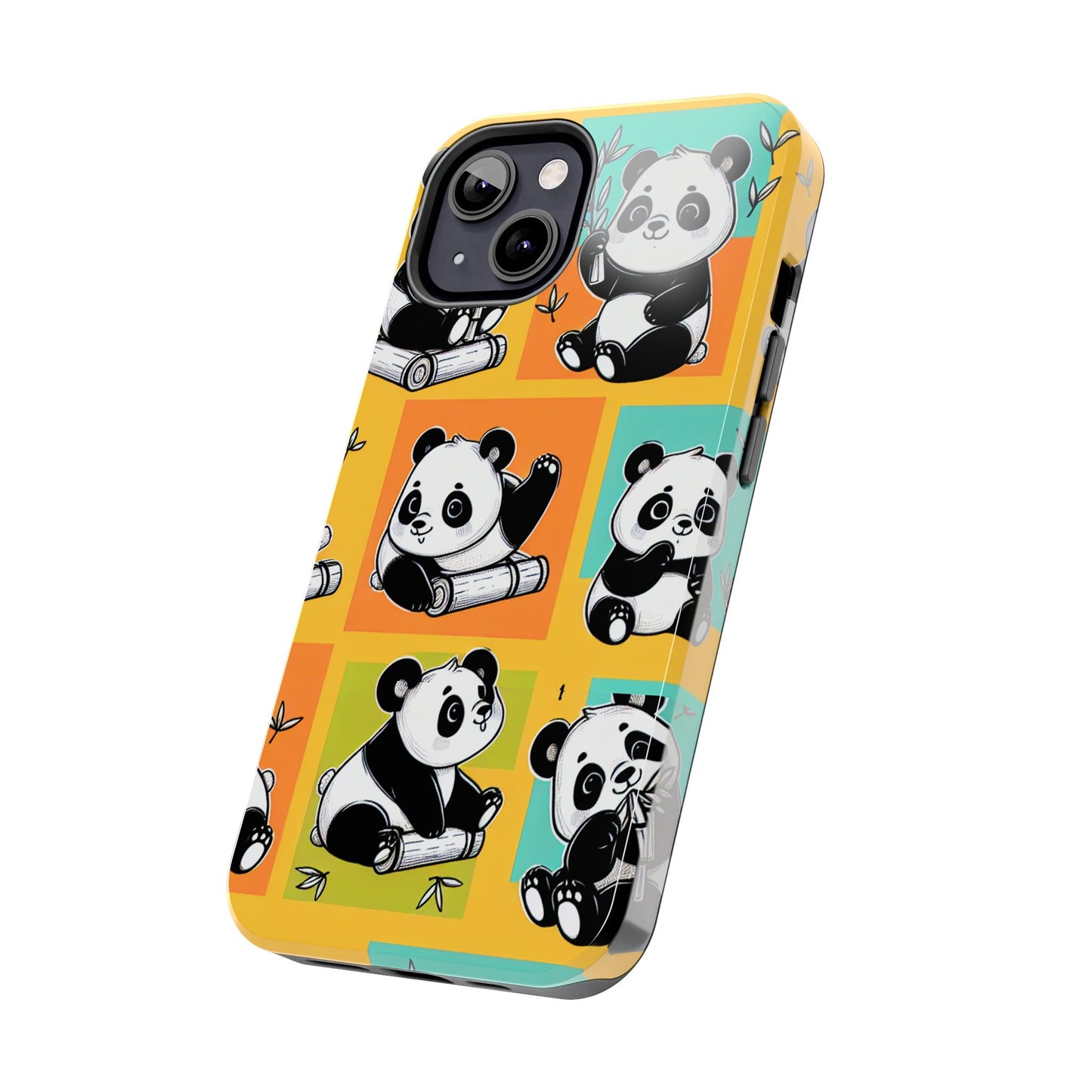 Cute Panda Phone Cases, Tough Panda Phone Cases, Gifts for Animal Lovers, Cute Cell Phone Cover, Fun Smartphone Accessories