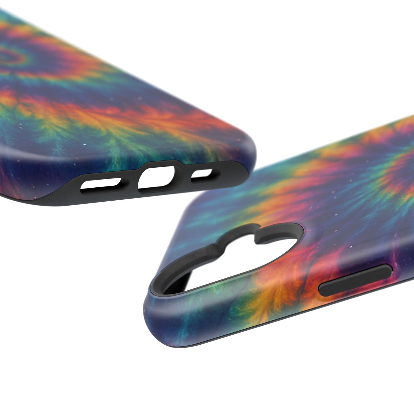 Colorful Tie-Dye Magnetic Phone Cases, Boho Phone Accessories, Unique Gift for Teens, Vibrant Phone Cover for Festivals, Summer Vibes