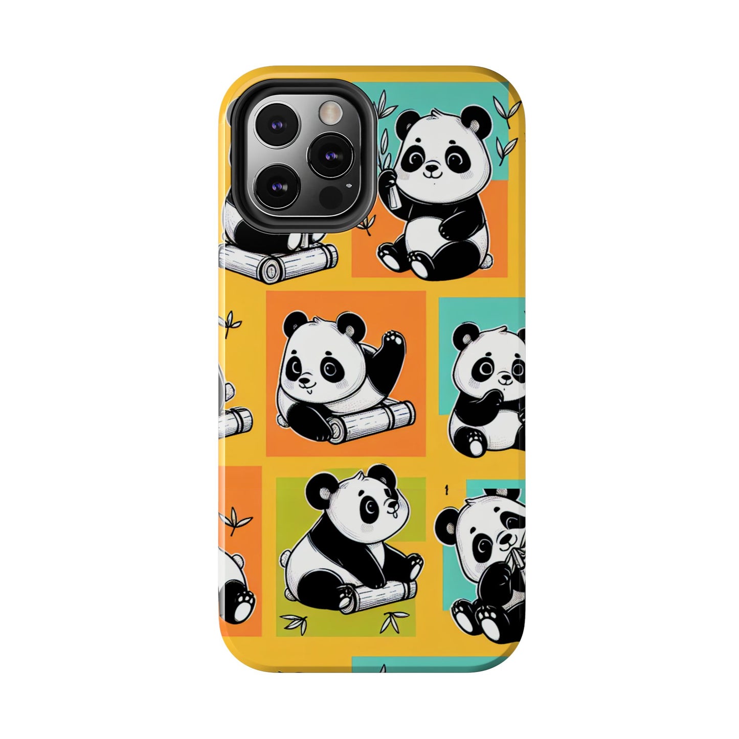 Cute Panda Phone Cases, Tough Panda Phone Cases, Gifts for Animal Lovers, Cute Cell Phone Cover, Fun Smartphone Accessories