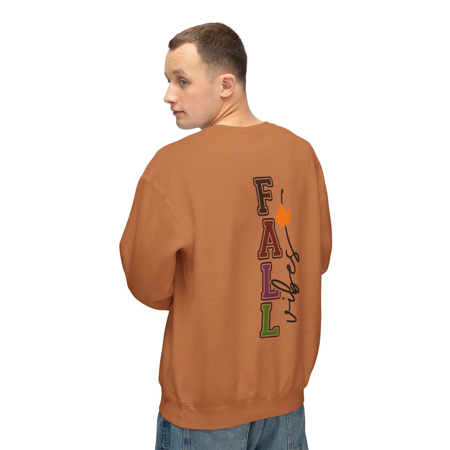 Halloween & Fall Vibes Unisex Crewneck Sweatshirt, Cozy Fall Apparel, Halloween Clothing, Gift for Autumn Lovers, Seasonal Sweater