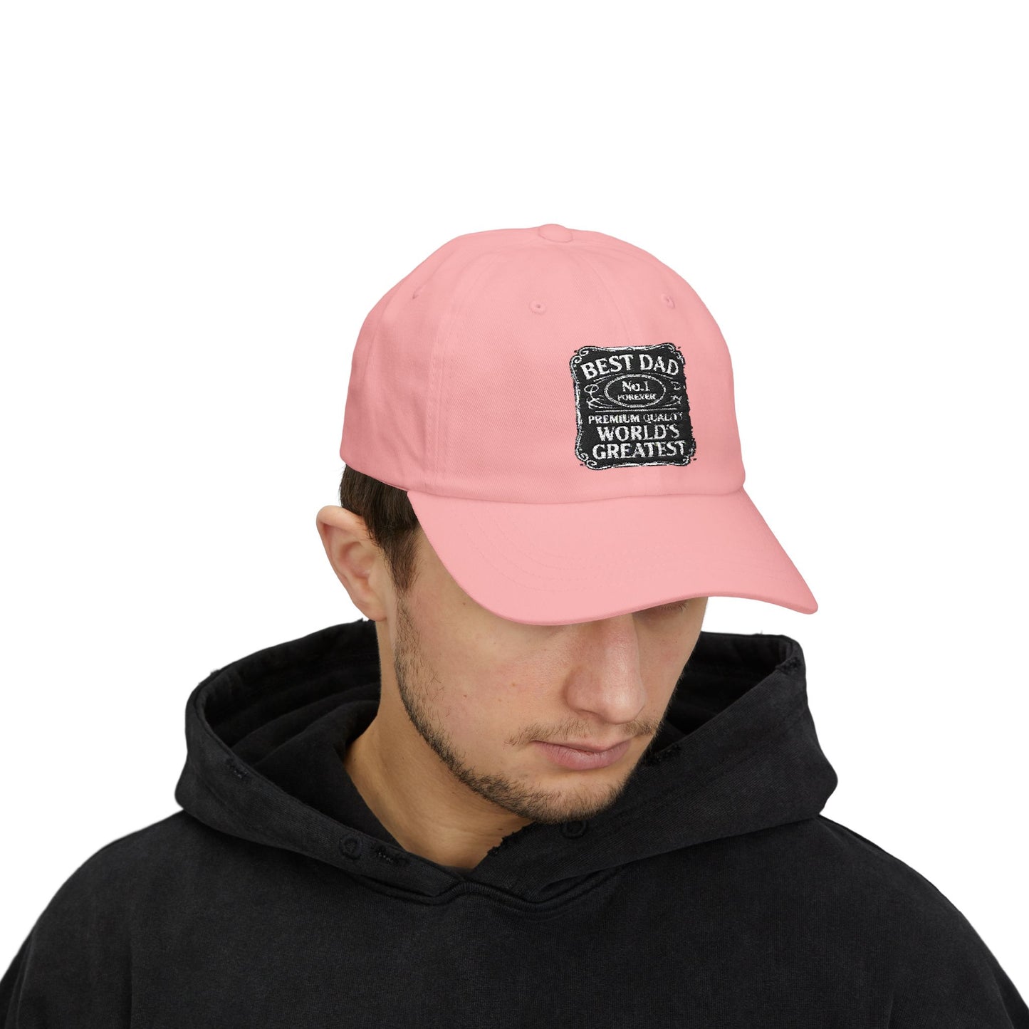 Classic Dad Cap - Best Dad Number 1 Hat, Perfect Father's Day Gift, Casual Style Cap, Unisex Fashion Accessory, Everyday Wear