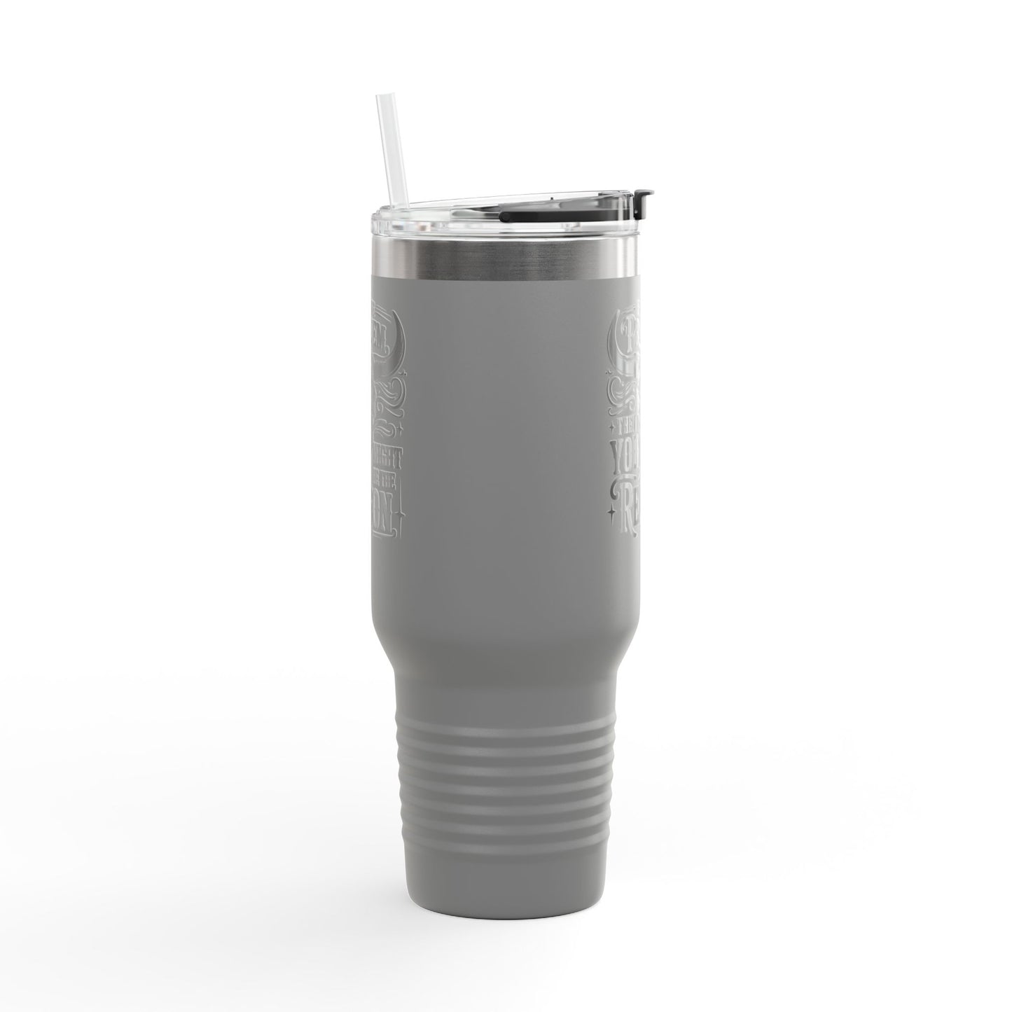 Funny Insulated Travel Mug, 40oz with Quote, Perfect for Road Trips, Camping, Gifting, and Daily Coffee Routines