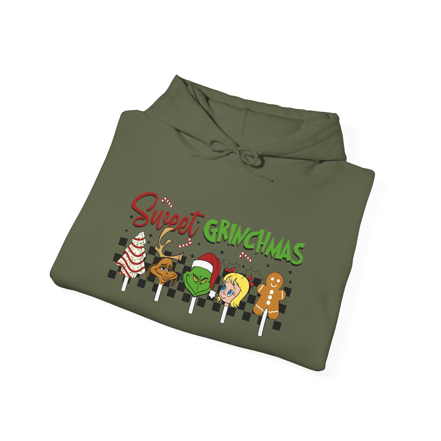 Sweet Grinchmas Hoodie, Cozy Holiday Sweatshirt, Christmas Gift for Him/Her, Unisex Xmas Apparel, Festive Winter Hoodie