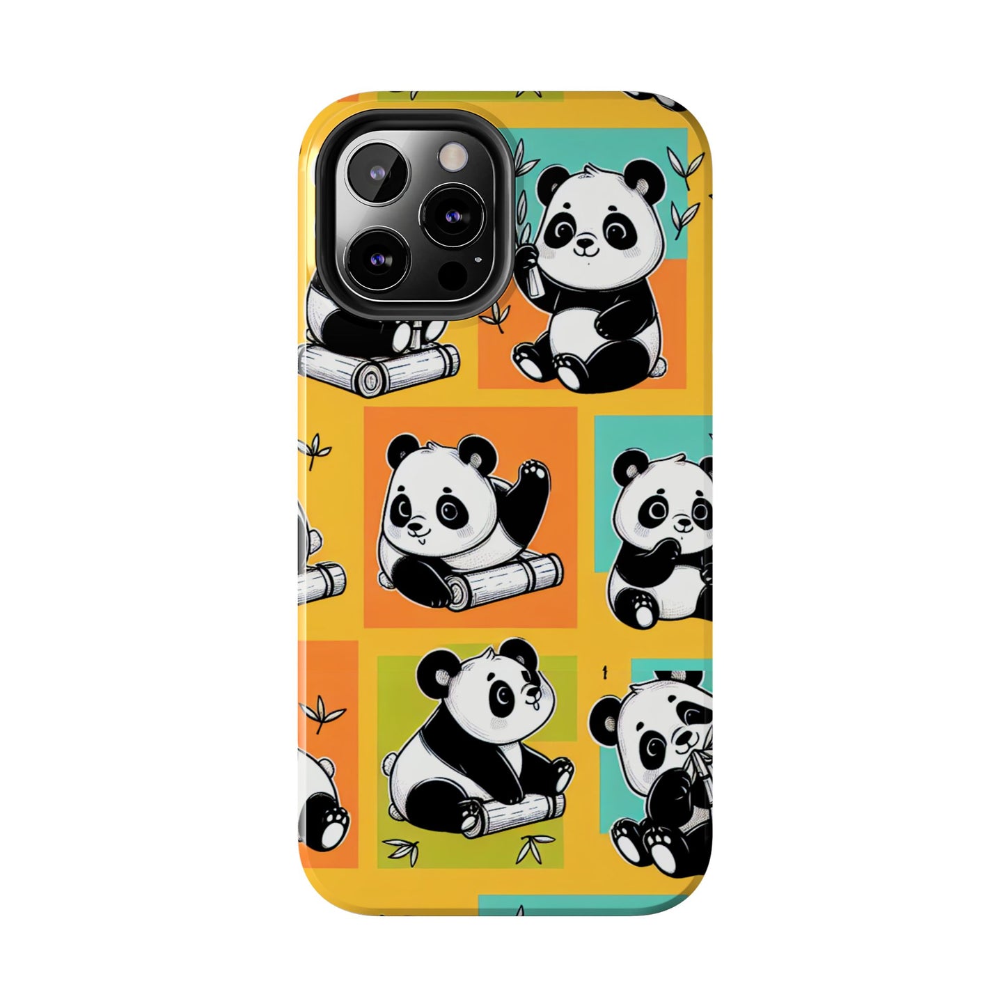 Cute Panda Phone Cases, Tough Panda Phone Cases, Gifts for Animal Lovers, Cute Cell Phone Cover, Fun Smartphone Accessories