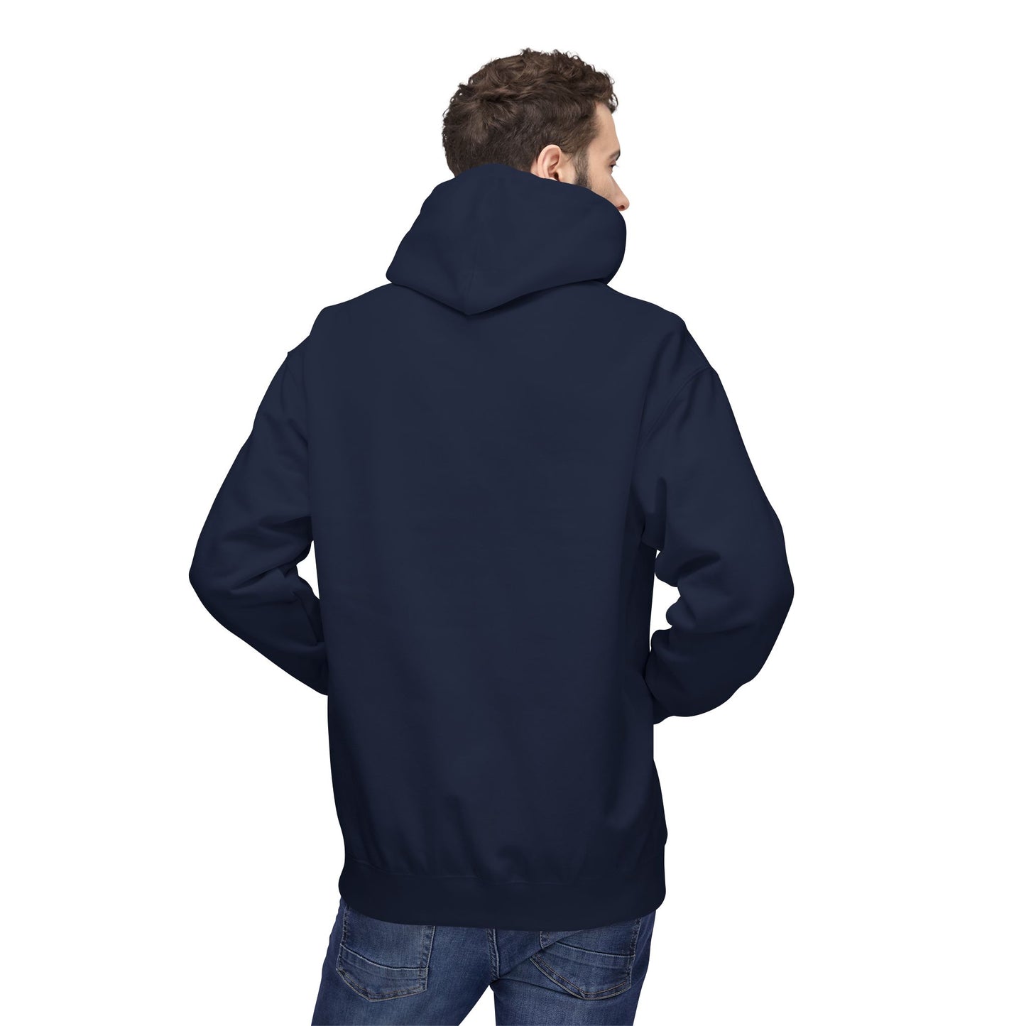 Dolphin Wave Hoodie - Unisex Fleece, Beach Vibes, Gift for Ocean Lovers, Nautical Style, Casual Wear, Summer Essentials