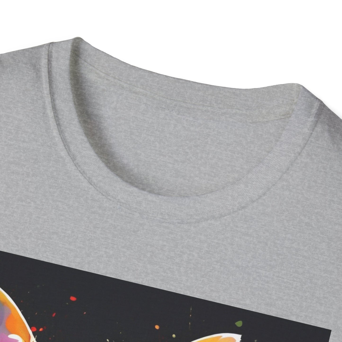 Colorful Chihuahua Art T-Shirt, Pet Lover Gift, Animal Lover Tee, Casual Wear, Unique Dog T-Shirt, Dog Mom Gift