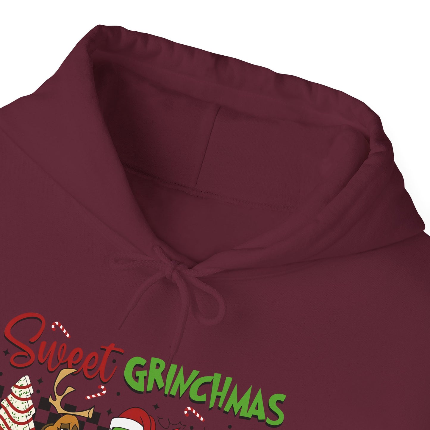 Sweet Grinchmas Hoodie, Cozy Holiday Sweatshirt, Christmas Gift for Him/Her, Unisex Xmas Apparel, Festive Winter Hoodie