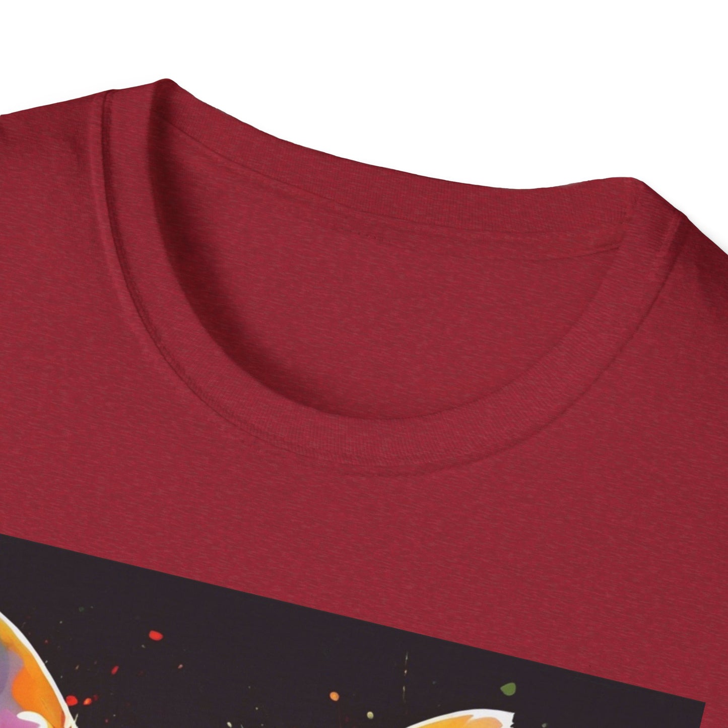 Colorful Chihuahua Art T-Shirt, Pet Lover Gift, Animal Lover Tee, Casual Wear, Unique Dog T-Shirt, Dog Mom Gift