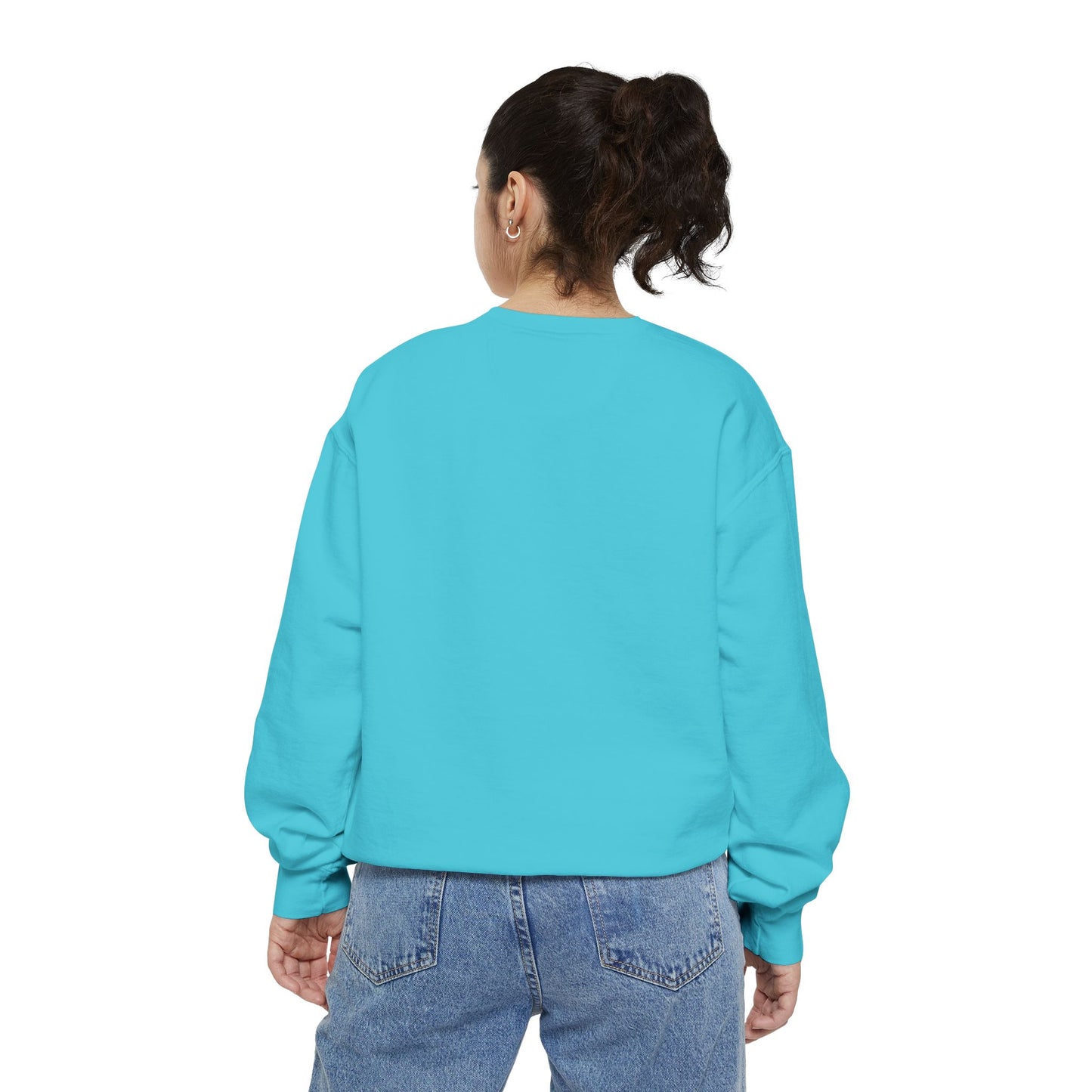 Birthday Girl Sweatshirt, Unisex Garment-Dyed Crewneck, Cozy Gift for Her, Celebration Apparel, Fun Birthday Outfit