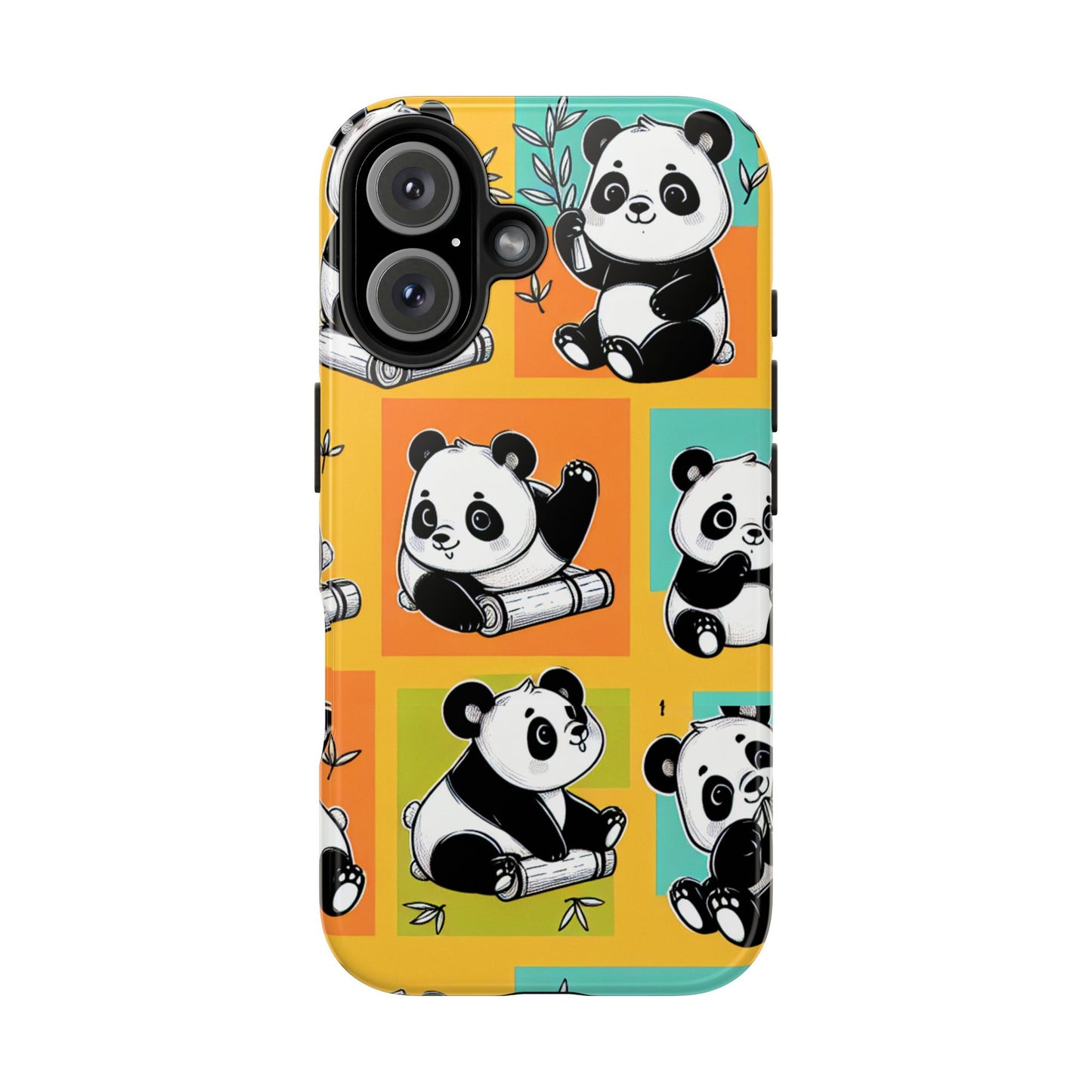 Cute Panda Phone Cases, Tough Panda Phone Cases, Gifts for Animal Lovers, Cute Cell Phone Cover, Fun Smartphone Accessories