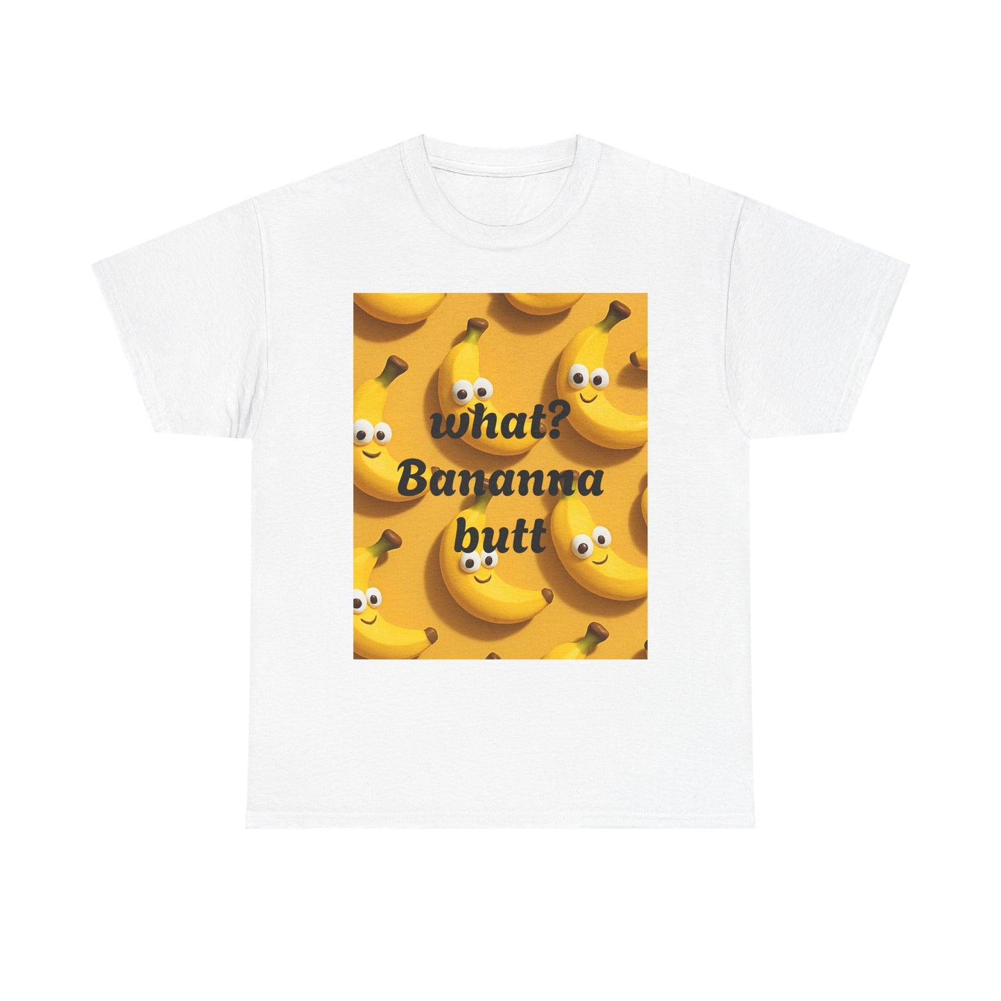 Playful Banana Tee, Fun Unisex T-Shirt, Cute Apparel for Banana Lovers, Quirky Gift for Friends, Funny Graphic Tee