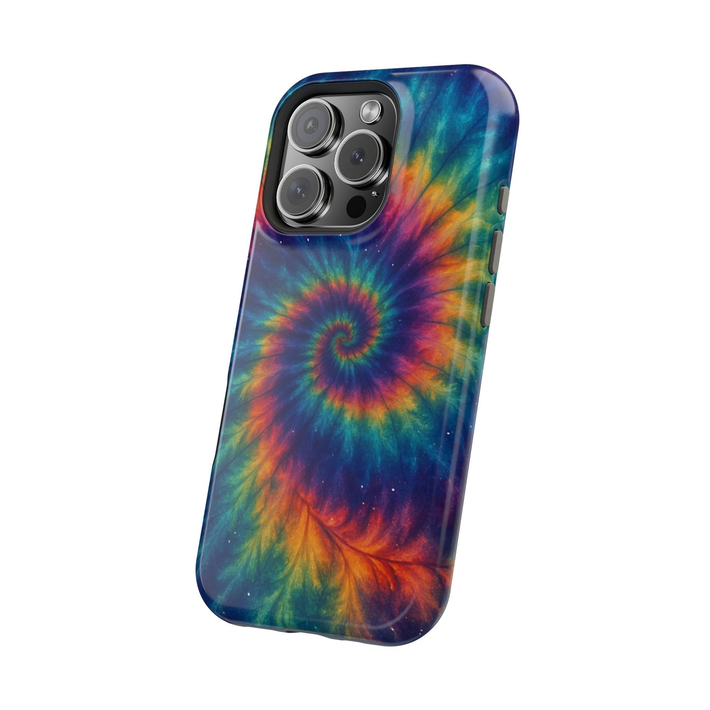 Colorful Tie-Dye Magnetic Phone Cases, Boho Phone Accessories, Unique Gift for Teens, Vibrant Phone Cover for Festivals, Summer Vibes