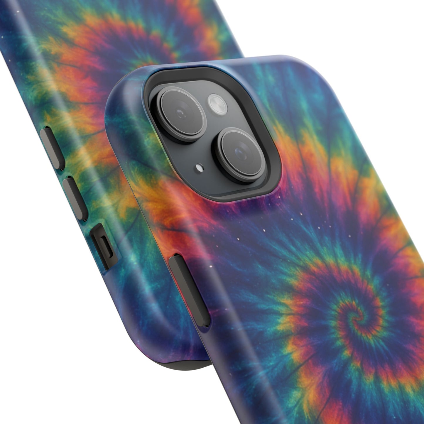 Colorful Tie-Dye Magnetic Phone Cases, Boho Phone Accessories, Unique Gift for Teens, Vibrant Phone Cover for Festivals, Summer Vibes