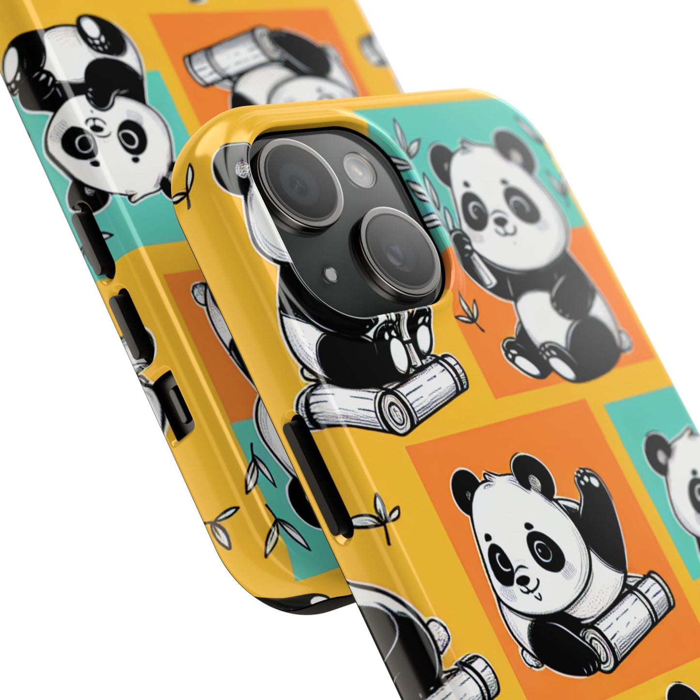 Cute Panda Phone Cases, Tough Panda Phone Cases, Gifts for Animal Lovers, Cute Cell Phone Cover, Fun Smartphone Accessories