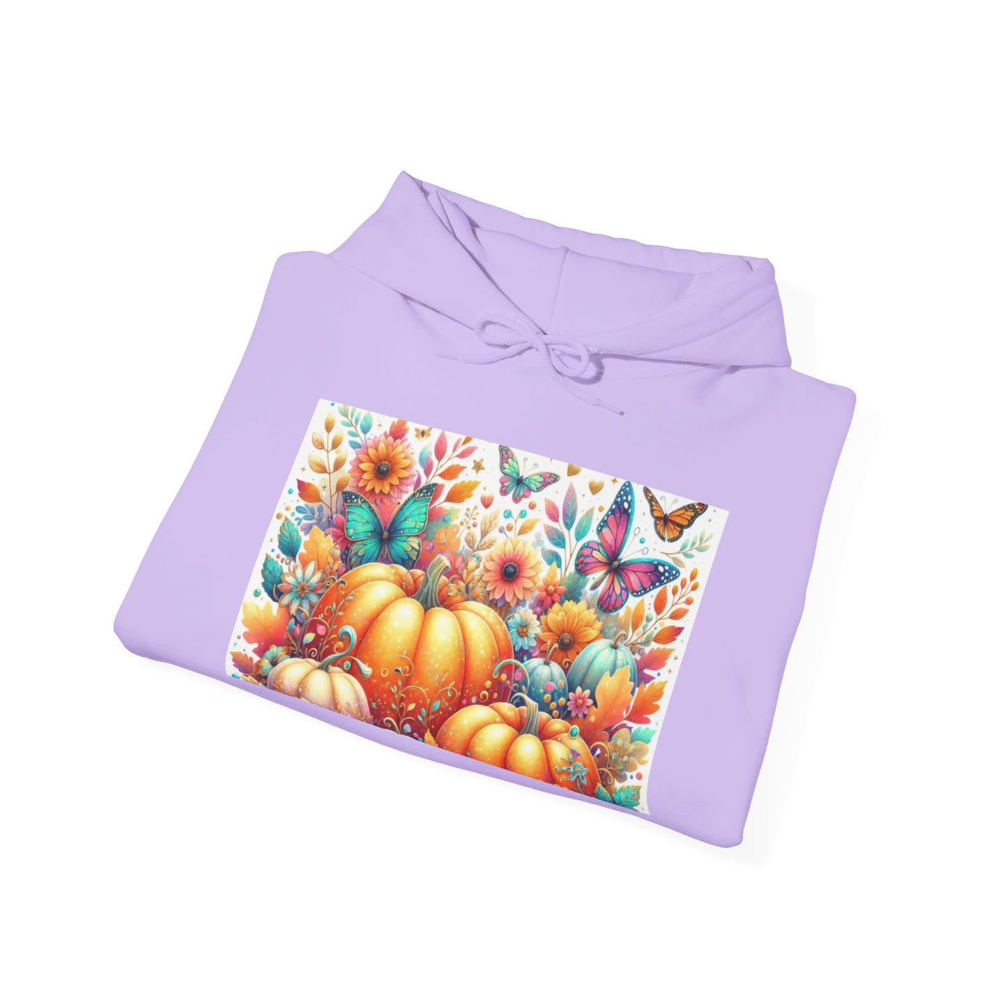 Autumn Floral Pumpkin Hoodie, Cozy Fall Sweatshirt, Nature Lover Gift, Halloween Attire, Harvest Fashion, Seasonal Style