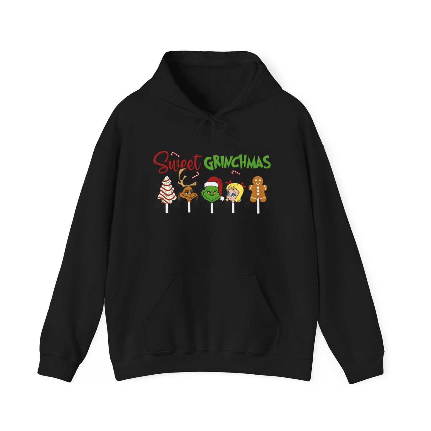 Sweet Grinchmas Hoodie, Cozy Holiday Sweatshirt, Christmas Gift for Him/Her, Unisex Xmas Apparel, Festive Winter Hoodie