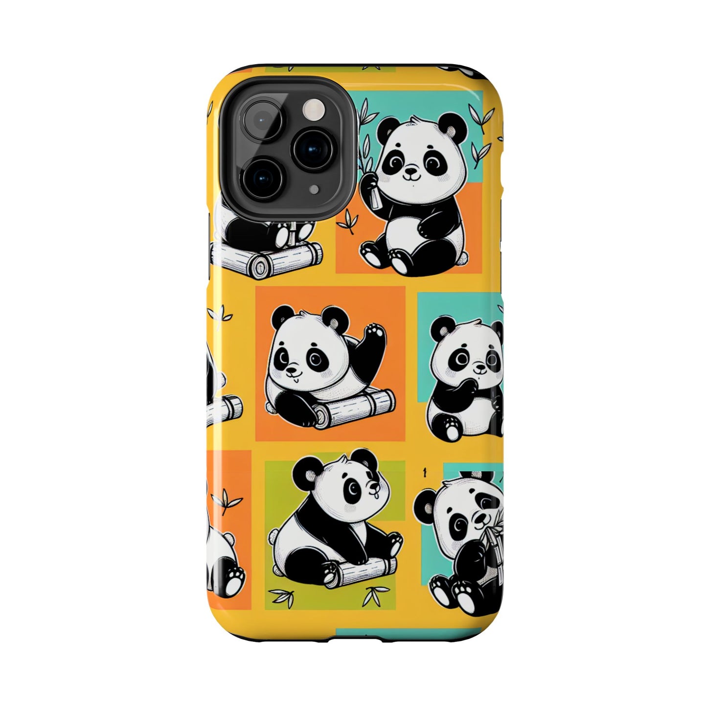 Cute Panda Phone Cases, Tough Panda Phone Cases, Gifts for Animal Lovers, Cute Cell Phone Cover, Fun Smartphone Accessories