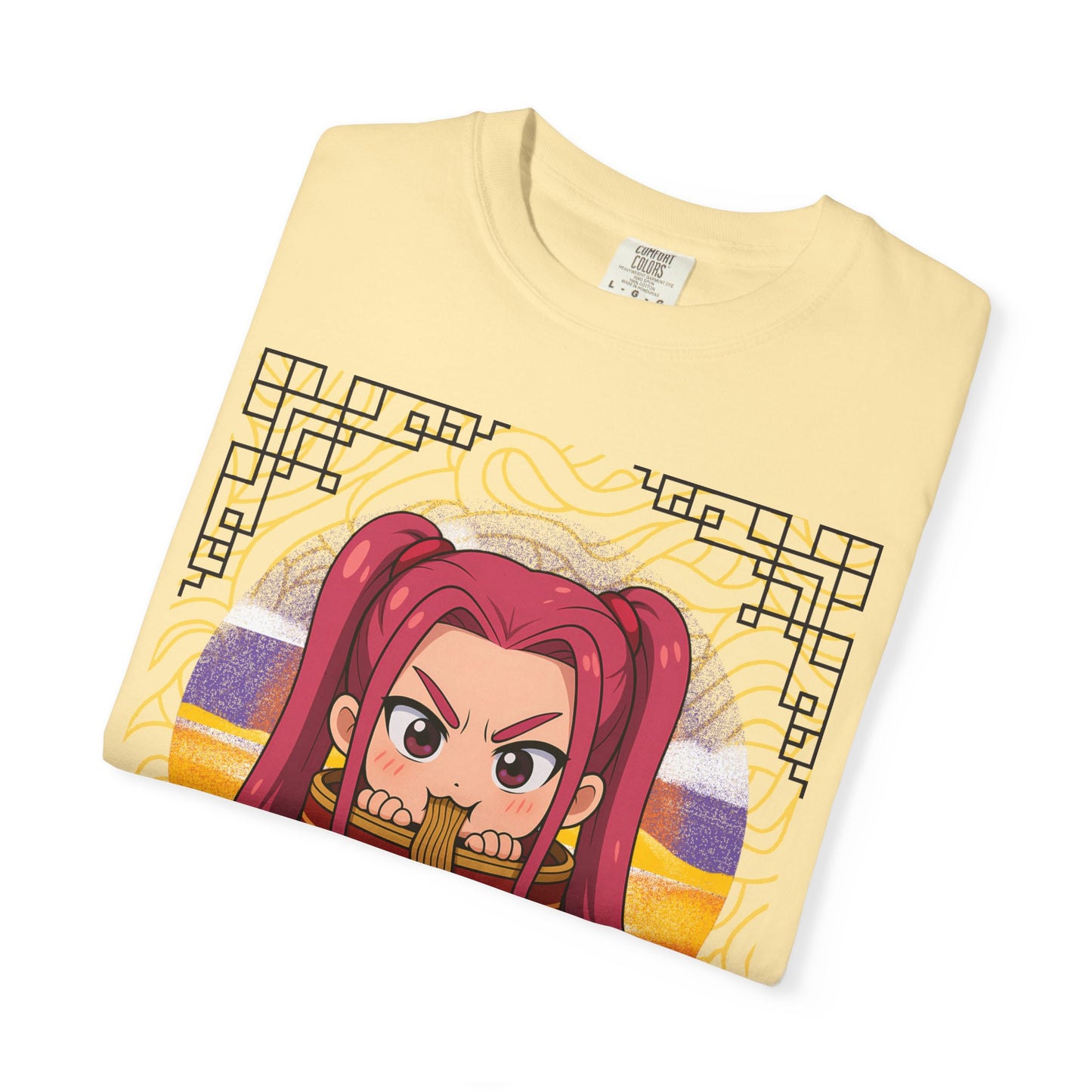 K-Pop Inspired Garment-Dyed T-Shirt, Trendy Streetwear, Anime Fan Apparel, Casual Wear, Gifts for Music Lovers