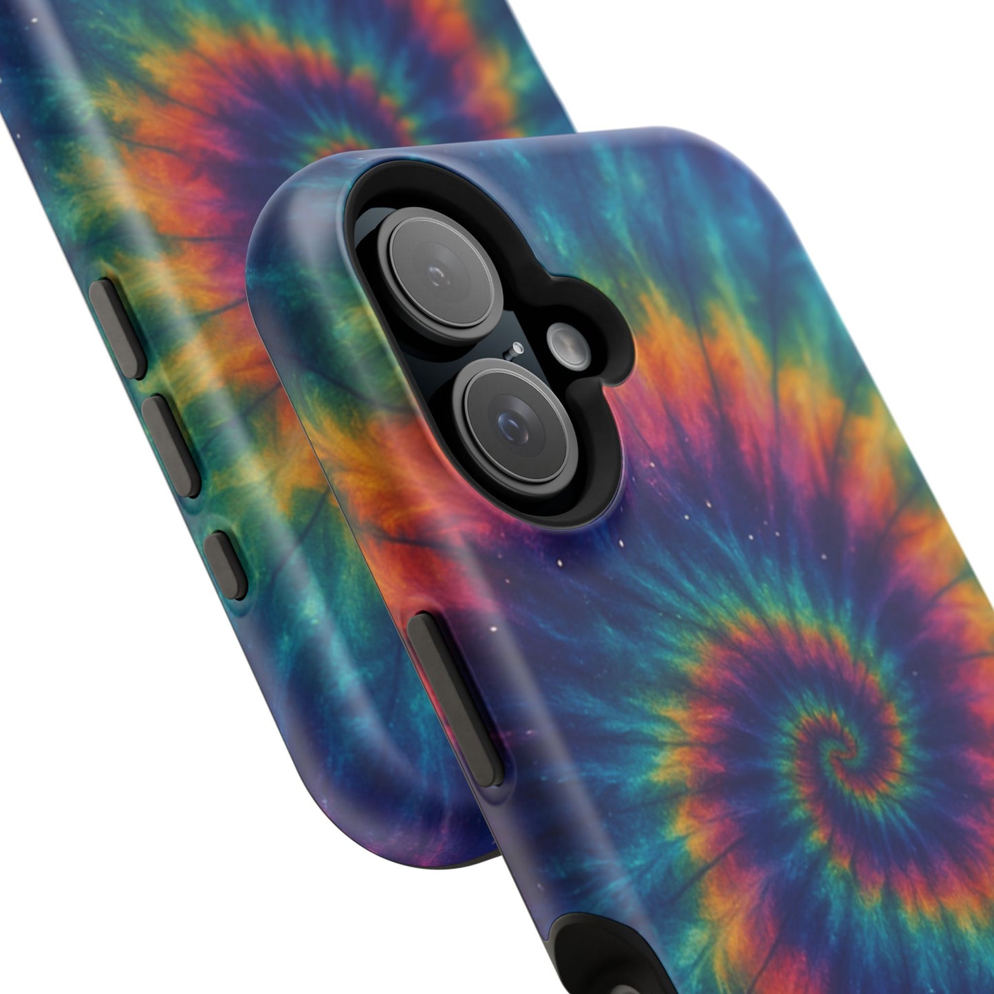 Colorful Tie-Dye Magnetic Phone Cases, Boho Phone Accessories, Unique Gift for Teens, Vibrant Phone Cover for Festivals, Summer Vibes