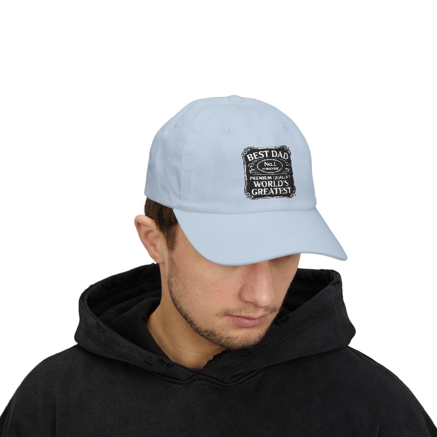 Classic Dad Cap - Best Dad Number 1 Hat, Perfect Father's Day Gift, Casual Style Cap, Unisex Fashion Accessory, Everyday Wear