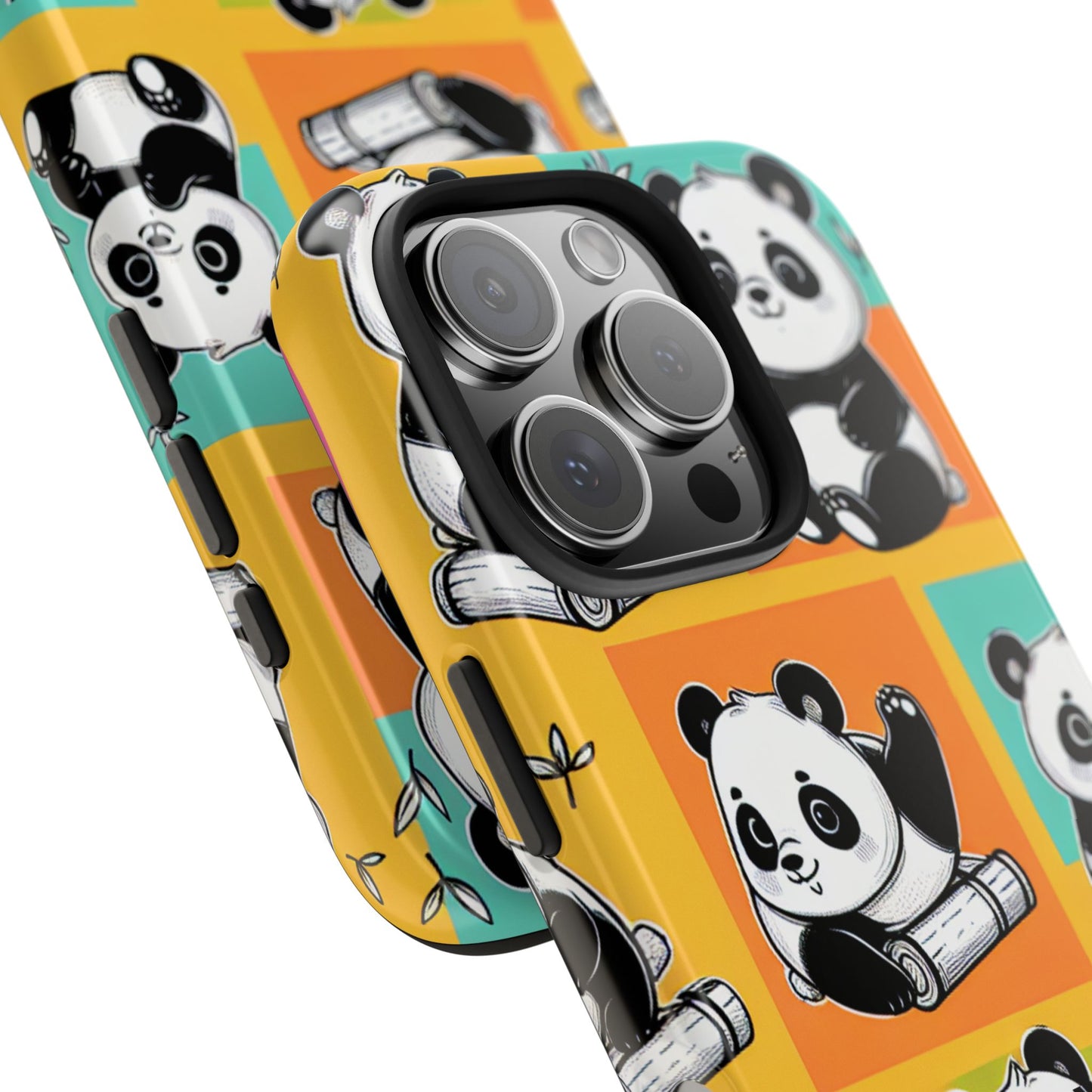 Cute Panda Phone Cases, Tough Panda Phone Cases, Gifts for Animal Lovers, Cute Cell Phone Cover, Fun Smartphone Accessories