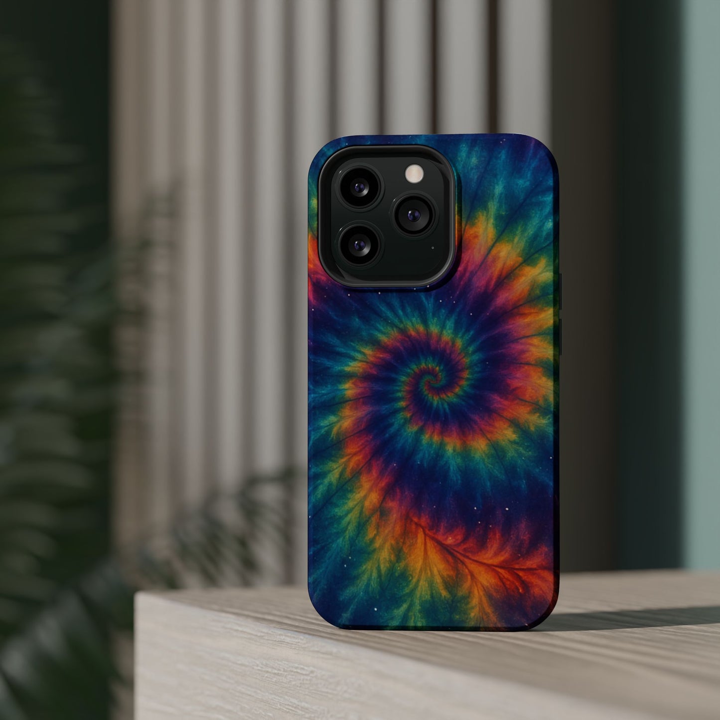 Colorful Tie-Dye Magnetic Phone Cases, Boho Phone Accessories, Unique Gift for Teens, Vibrant Phone Cover for Festivals, Summer Vibes