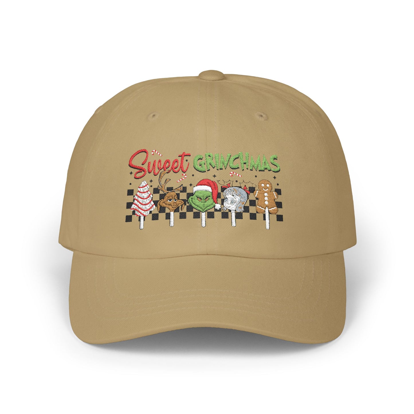 Festive Dad Cap - Sweet Grinchmas Hat for Holiday Cheer, Christmas Gift, Matching Family Outfit, Winter Accessory, Trendy Headwear