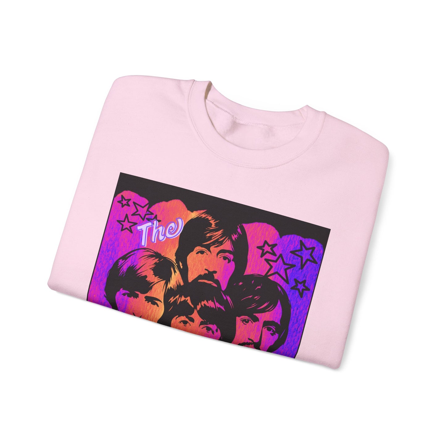 Retro Beatles inspired Crewneck Sweatshirt, Unisex Sweatshirt, Music Lover Gift, 60s Vintage Style, Cozy Casual Wear