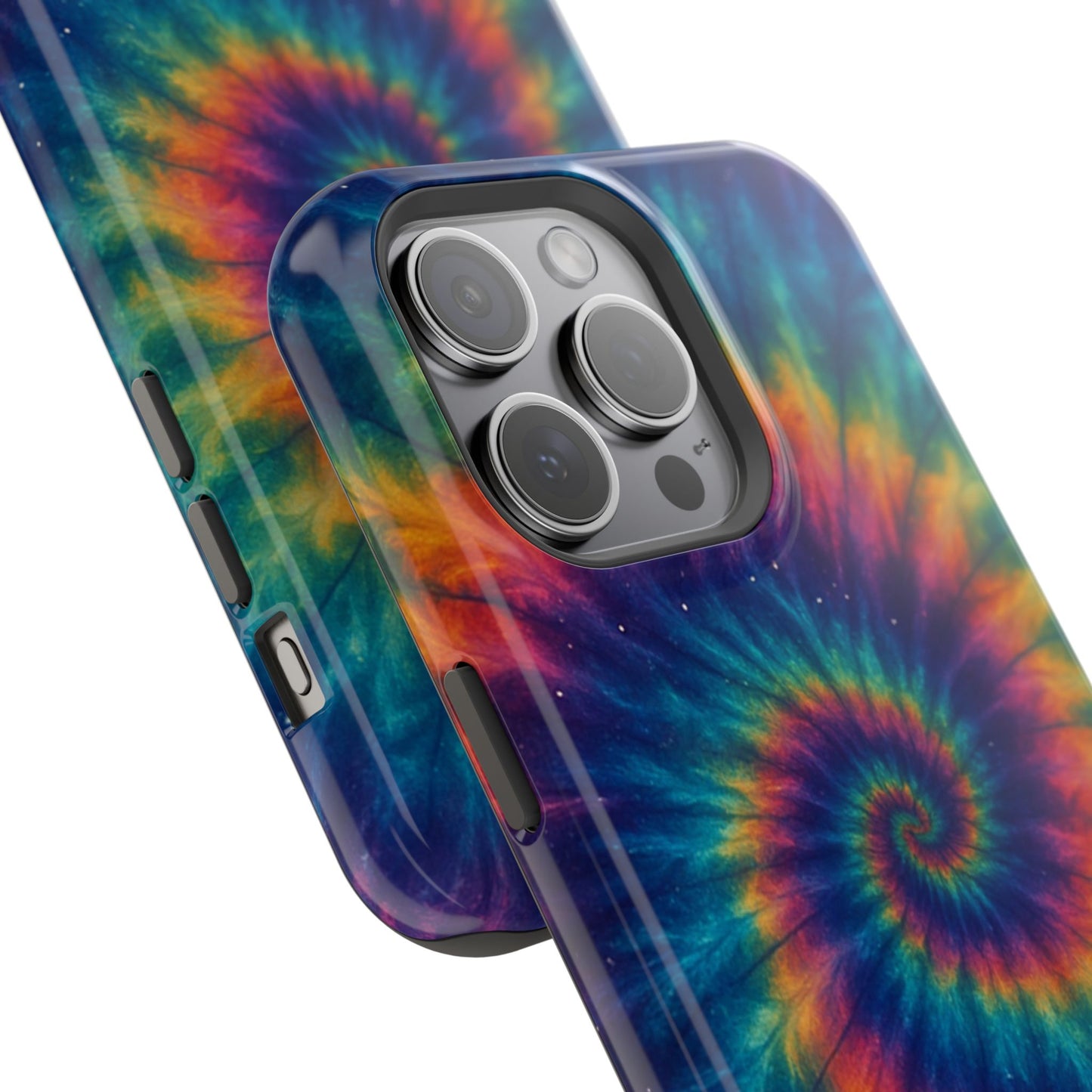 Colorful Tie-Dye Magnetic Phone Cases, Boho Phone Accessories, Unique Gift for Teens, Vibrant Phone Cover for Festivals, Summer Vibes