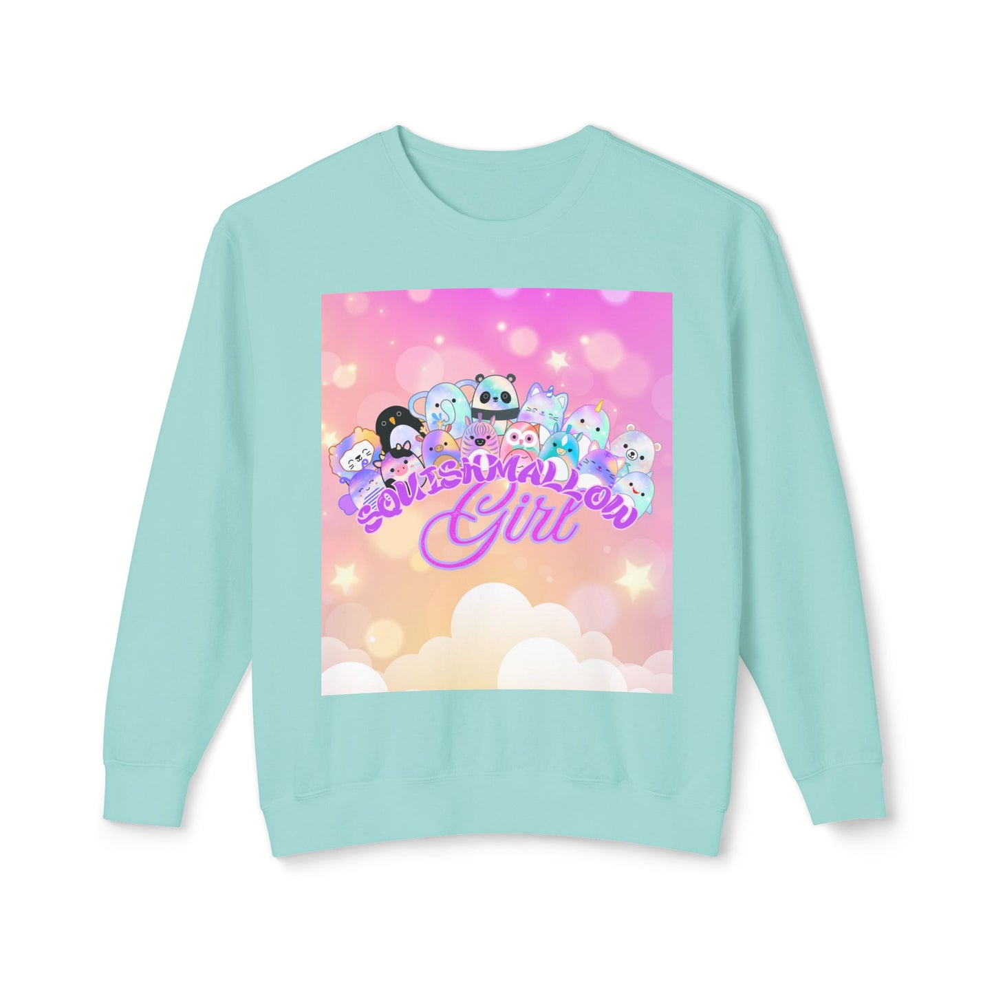 Whimsical Crewneck Sweatshirt for Dreamers, Cute Gift for Girls, Cheerful Casual Wear, Cozy Fashion, Perfect for Birthdays