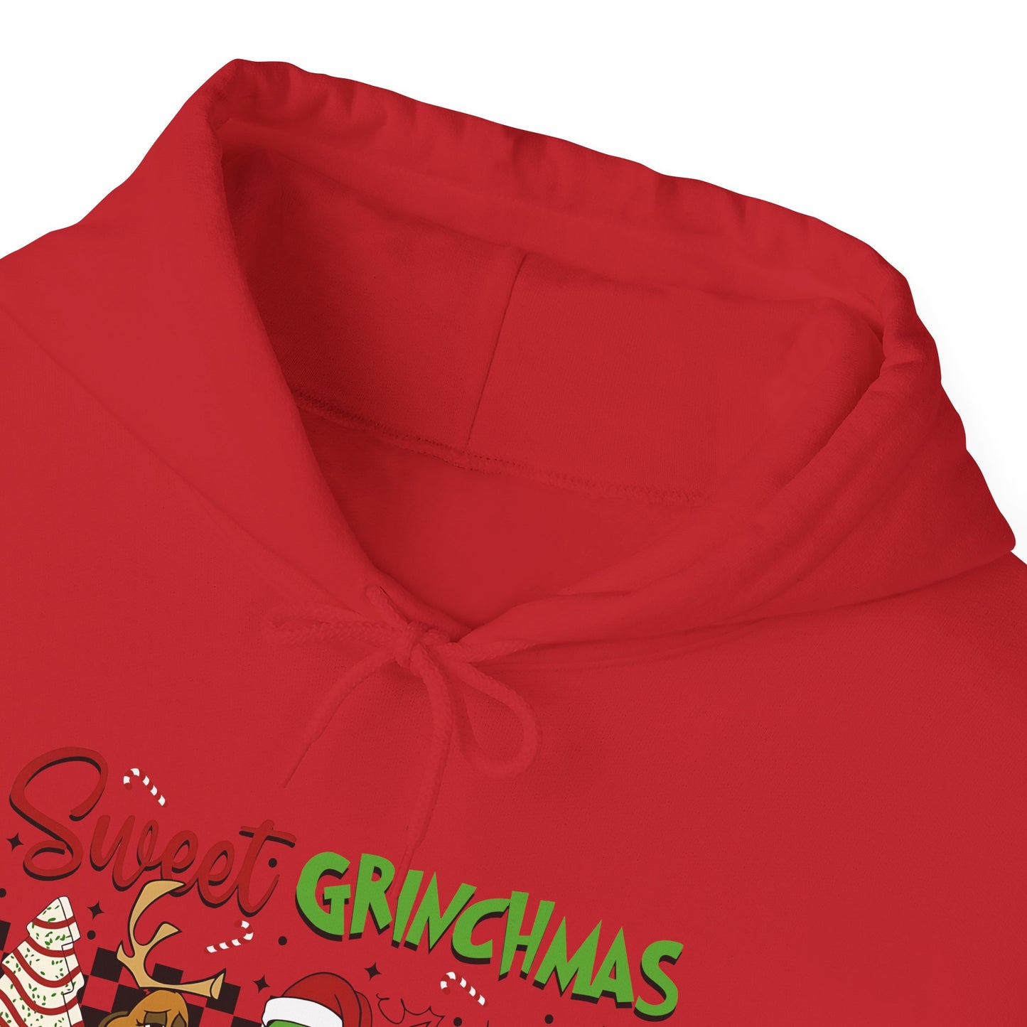 Sweet Grinchmas Hoodie, Cozy Holiday Sweatshirt, Christmas Gift for Him/Her, Unisex Xmas Apparel, Festive Winter Hoodie