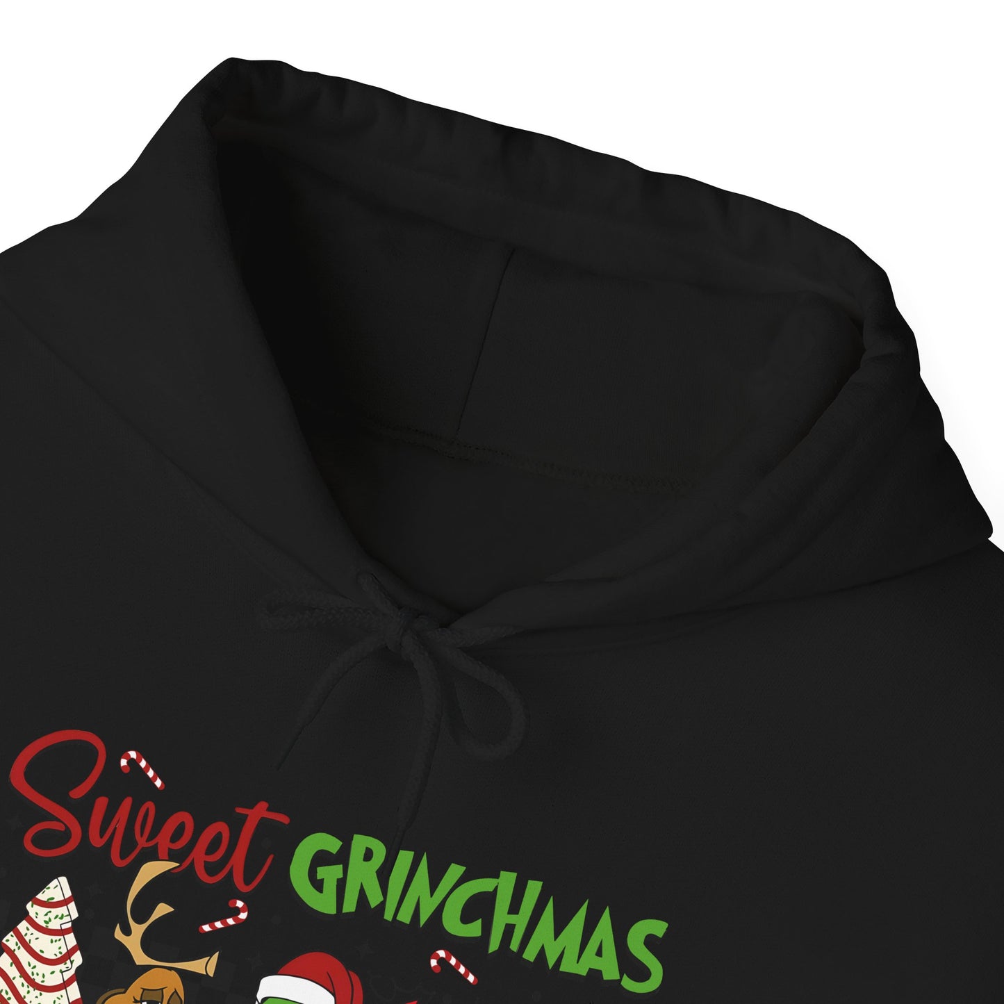 Sweet Grinchmas Hoodie, Cozy Holiday Sweatshirt, Christmas Gift for Him/Her, Unisex Xmas Apparel, Festive Winter Hoodie