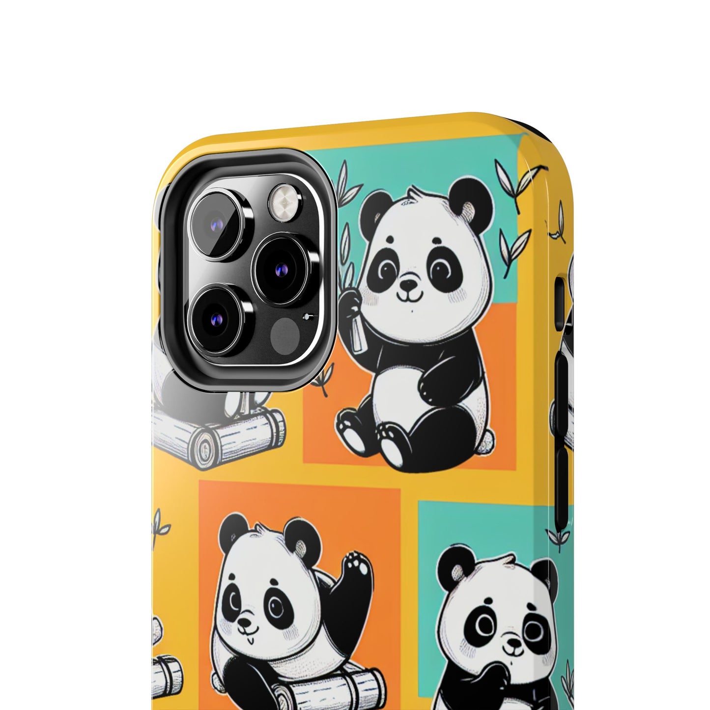 Cute Panda Phone Cases, Tough Panda Phone Cases, Gifts for Animal Lovers, Cute Cell Phone Cover, Fun Smartphone Accessories