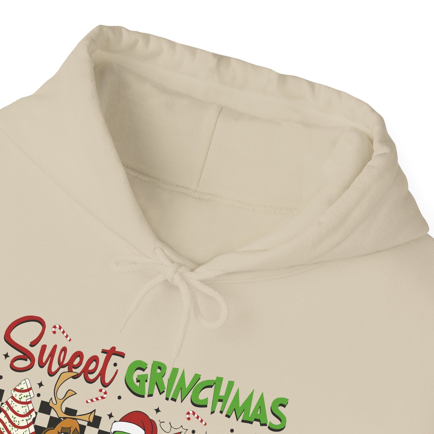 Sweet Grinchmas Hoodie, Cozy Holiday Sweatshirt, Christmas Gift for Him/Her, Unisex Xmas Apparel, Festive Winter Hoodie