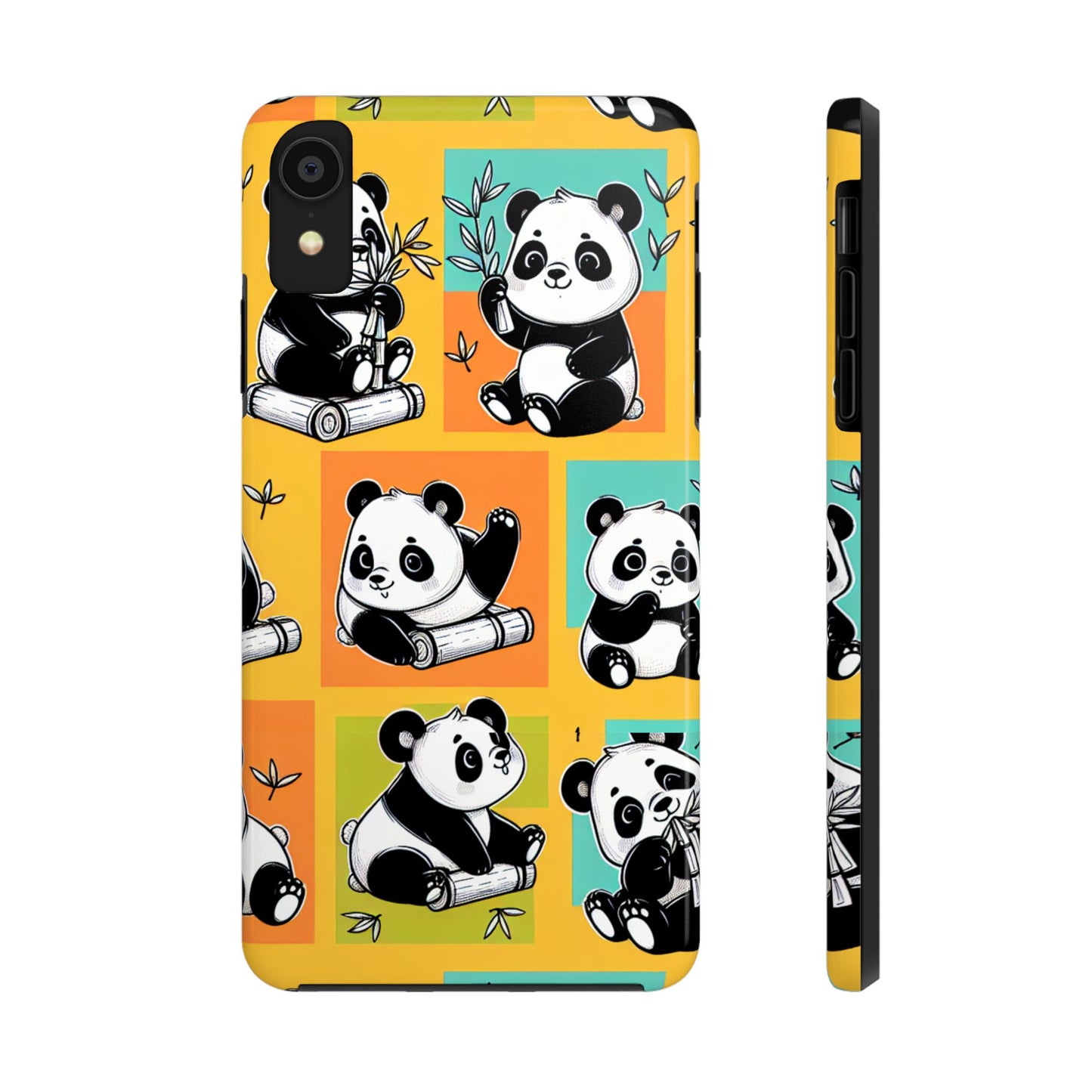 Cute Panda Phone Cases, Tough Panda Phone Cases, Gifts for Animal Lovers, Cute Cell Phone Cover, Fun Smartphone Accessories