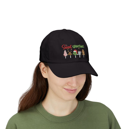 Festive Dad Cap - Sweet Grinchmas Hat for Holiday Cheer, Christmas Gift, Matching Family Outfit, Winter Accessory, Trendy Headwear