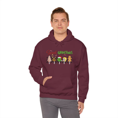 Sweet Grinchmas Hoodie, Cozy Holiday Sweatshirt, Christmas Gift for Him/Her, Unisex Xmas Apparel, Festive Winter Hoodie
