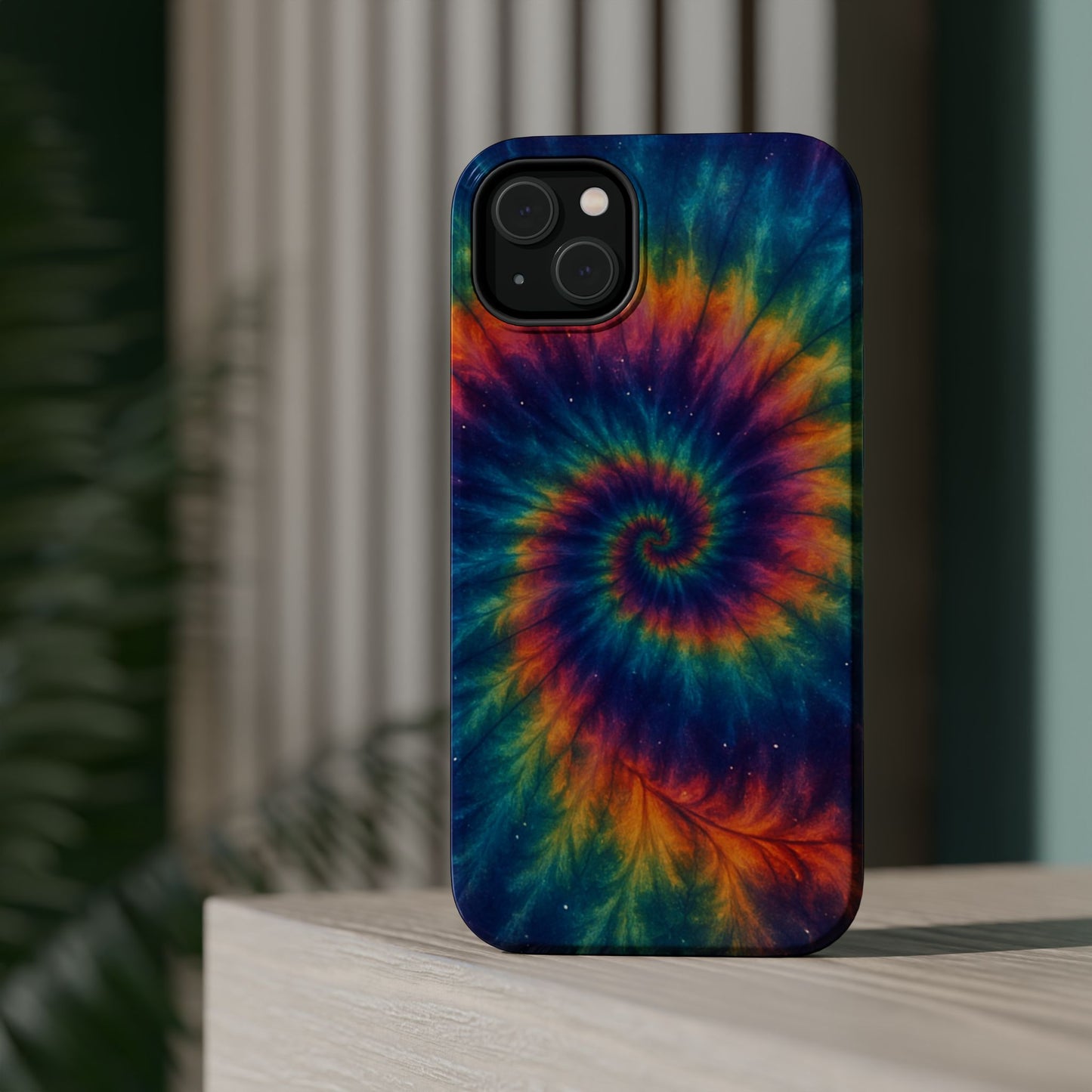 Colorful Tie-Dye Magnetic Phone Cases, Boho Phone Accessories, Unique Gift for Teens, Vibrant Phone Cover for Festivals, Summer Vibes