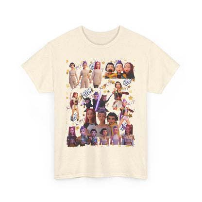 Fun Graphic T-Shirt for Parties, Casual Wear, Birthdays, Gifts, Colorful Life Moments Tee