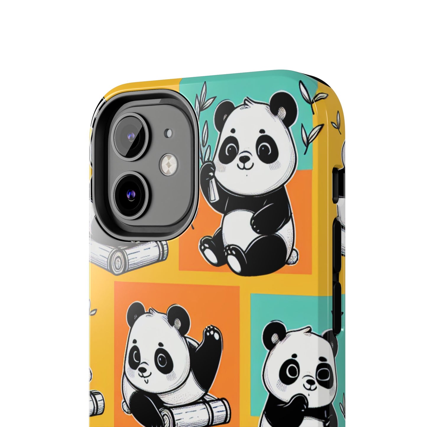 Cute Panda Phone Cases, Tough Panda Phone Cases, Gifts for Animal Lovers, Cute Cell Phone Cover, Fun Smartphone Accessories