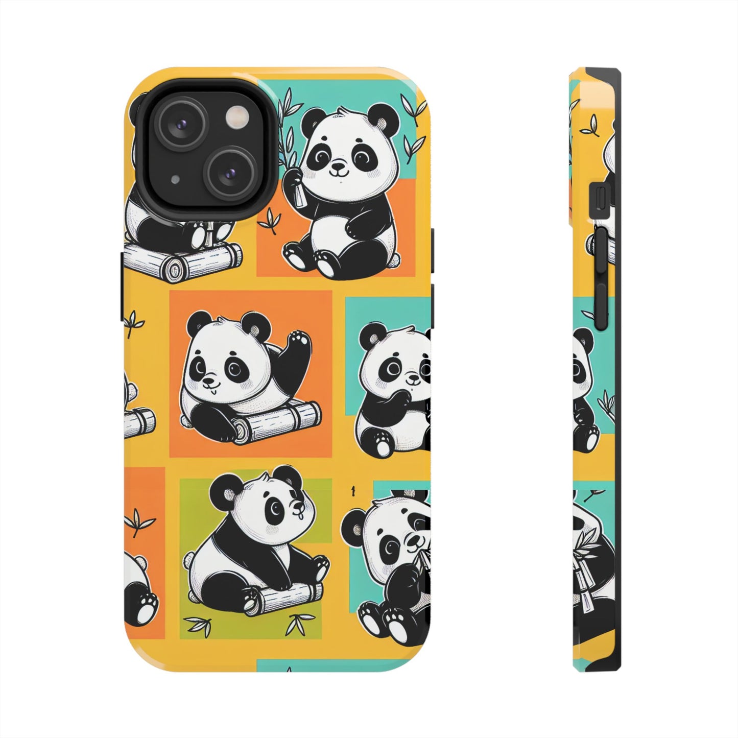 Cute Panda Phone Cases, Tough Panda Phone Cases, Gifts for Animal Lovers, Cute Cell Phone Cover, Fun Smartphone Accessories