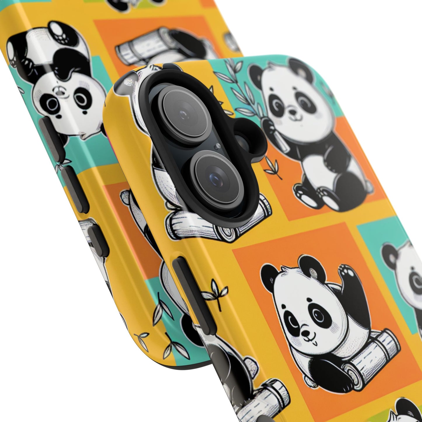 Cute Panda Phone Cases, Tough Panda Phone Cases, Gifts for Animal Lovers, Cute Cell Phone Cover, Fun Smartphone Accessories