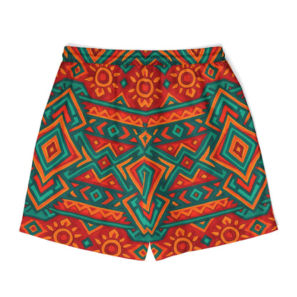 Vibrant Unisex Swim Shorts for Summer Fun, Beachwear, Pool Party, Holiday Fashion, Summer Vacay Essential